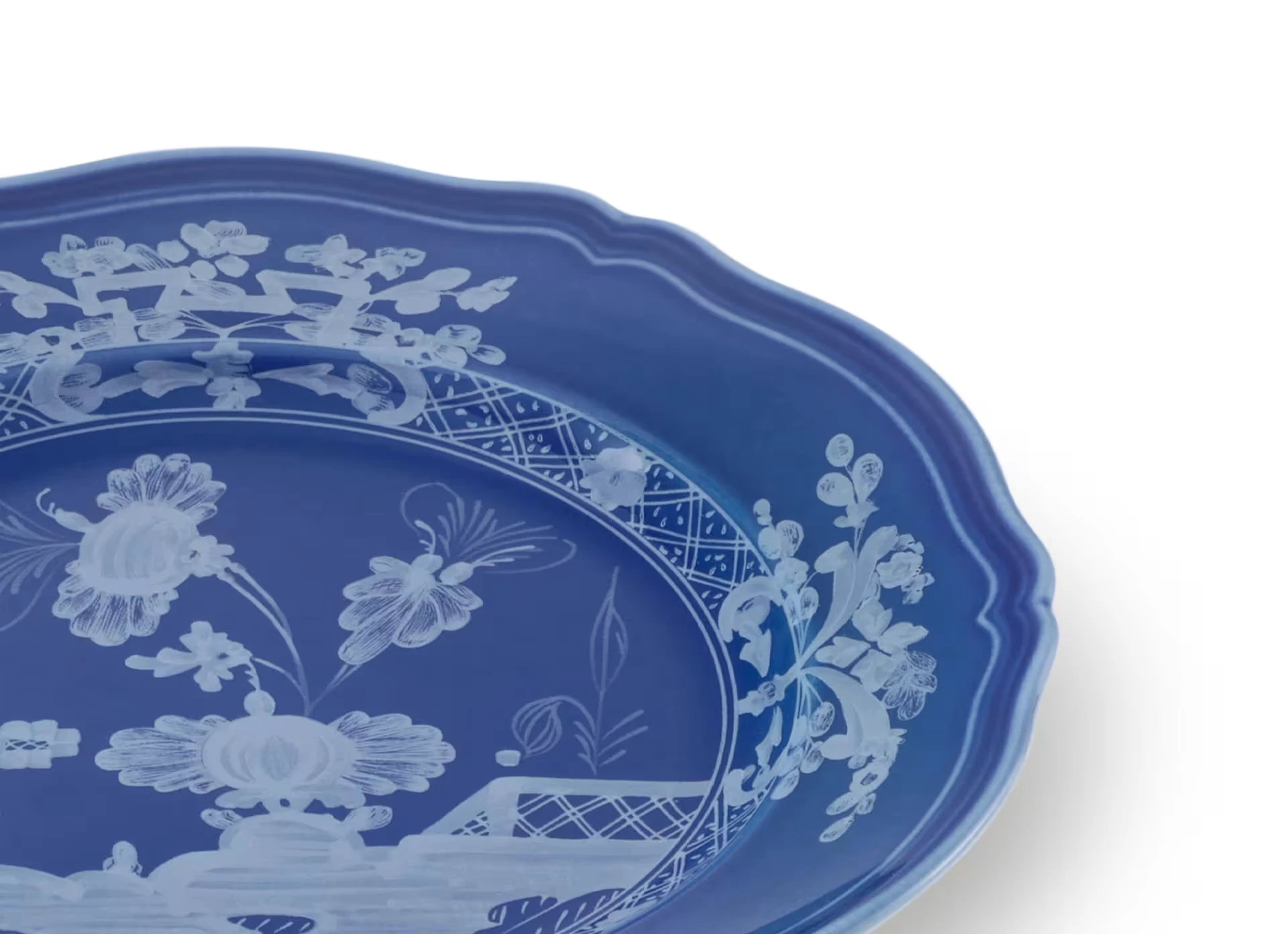 Ginori 1735, Oriente Italiano Indaco, Dessert plate