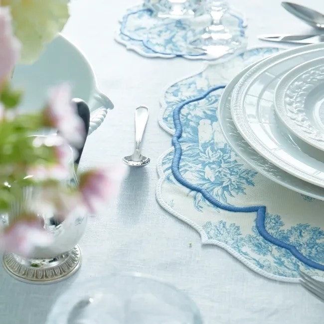 TRUFFLE BEE, FOUNTAIN DE JOUY, Placemats set of 2