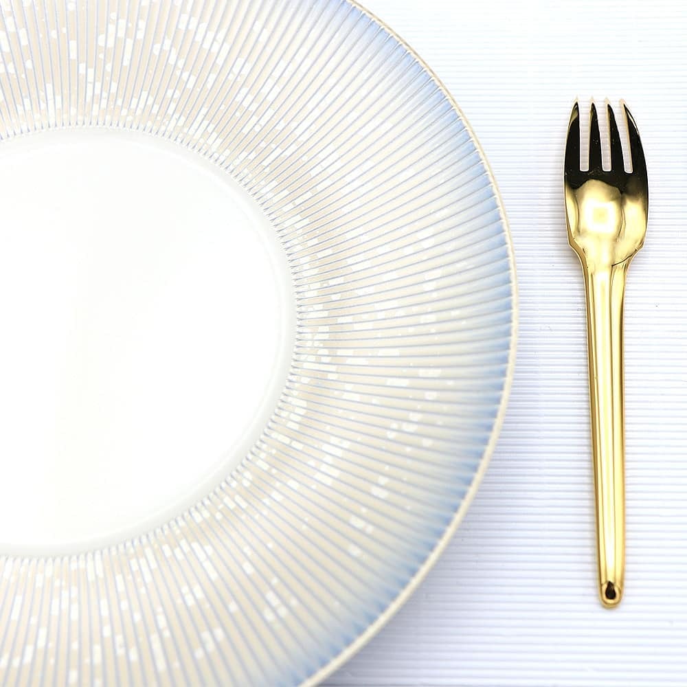 Jaune de Chrome, Song Perle, Bread and butter plate, bolero