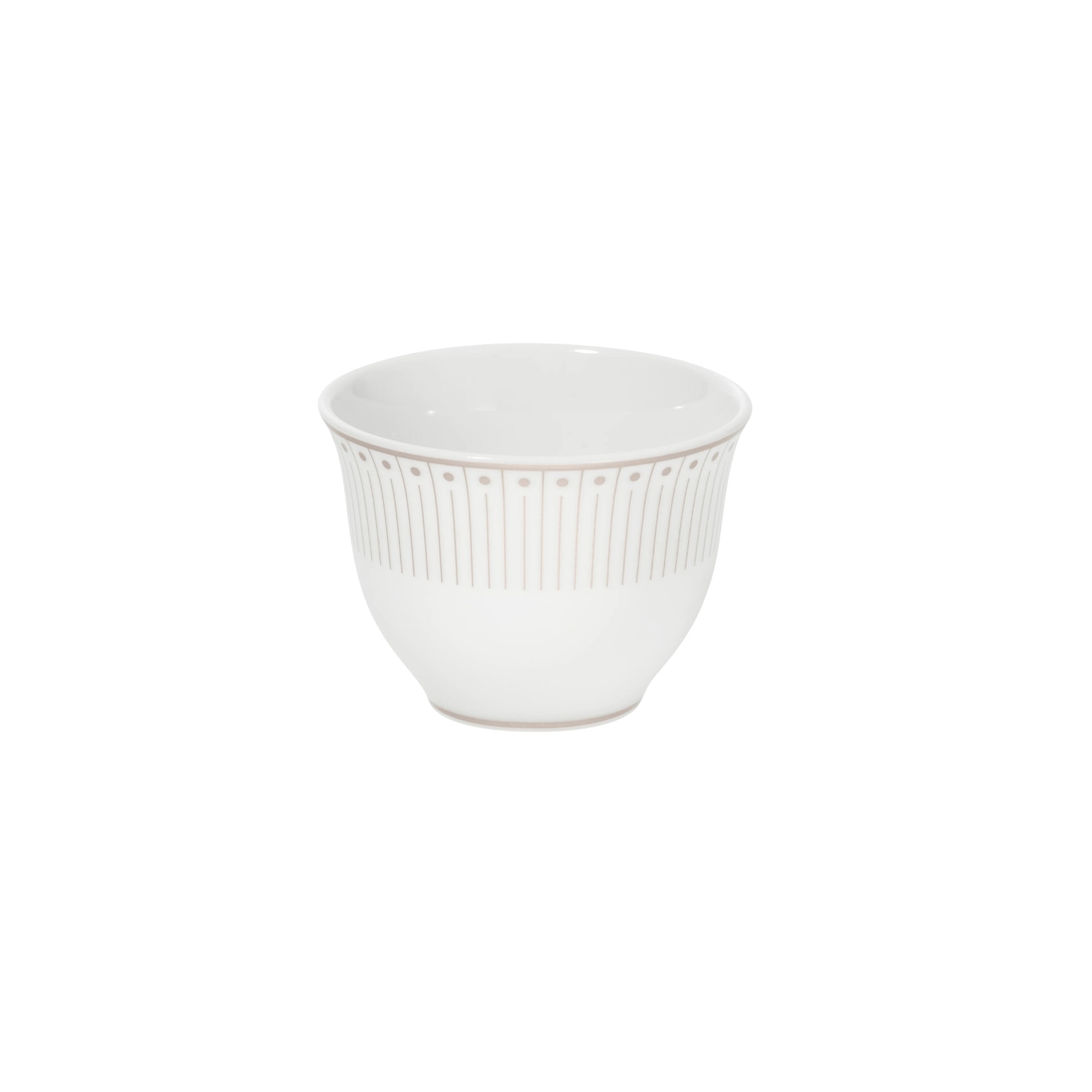 Christofle, Malmaison Impériale Platinum, Set of 2 tea & coffee cup