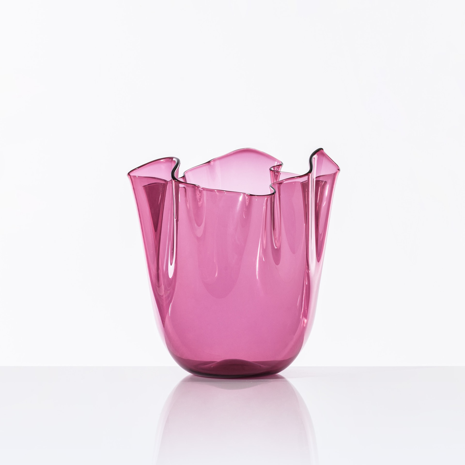 Venini, Fazzoletto, Vase, medium