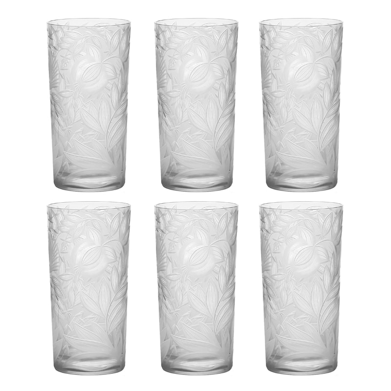 Artel, Verdure highball glasses, Highball glass, clear