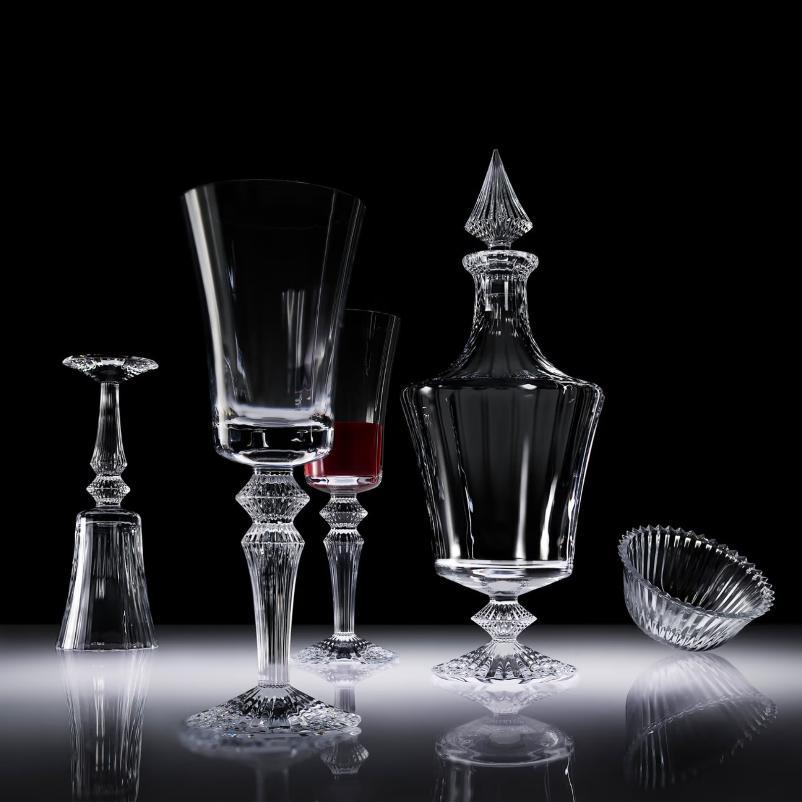 Baccarat, Mille Nuits bar collection, Glass, large