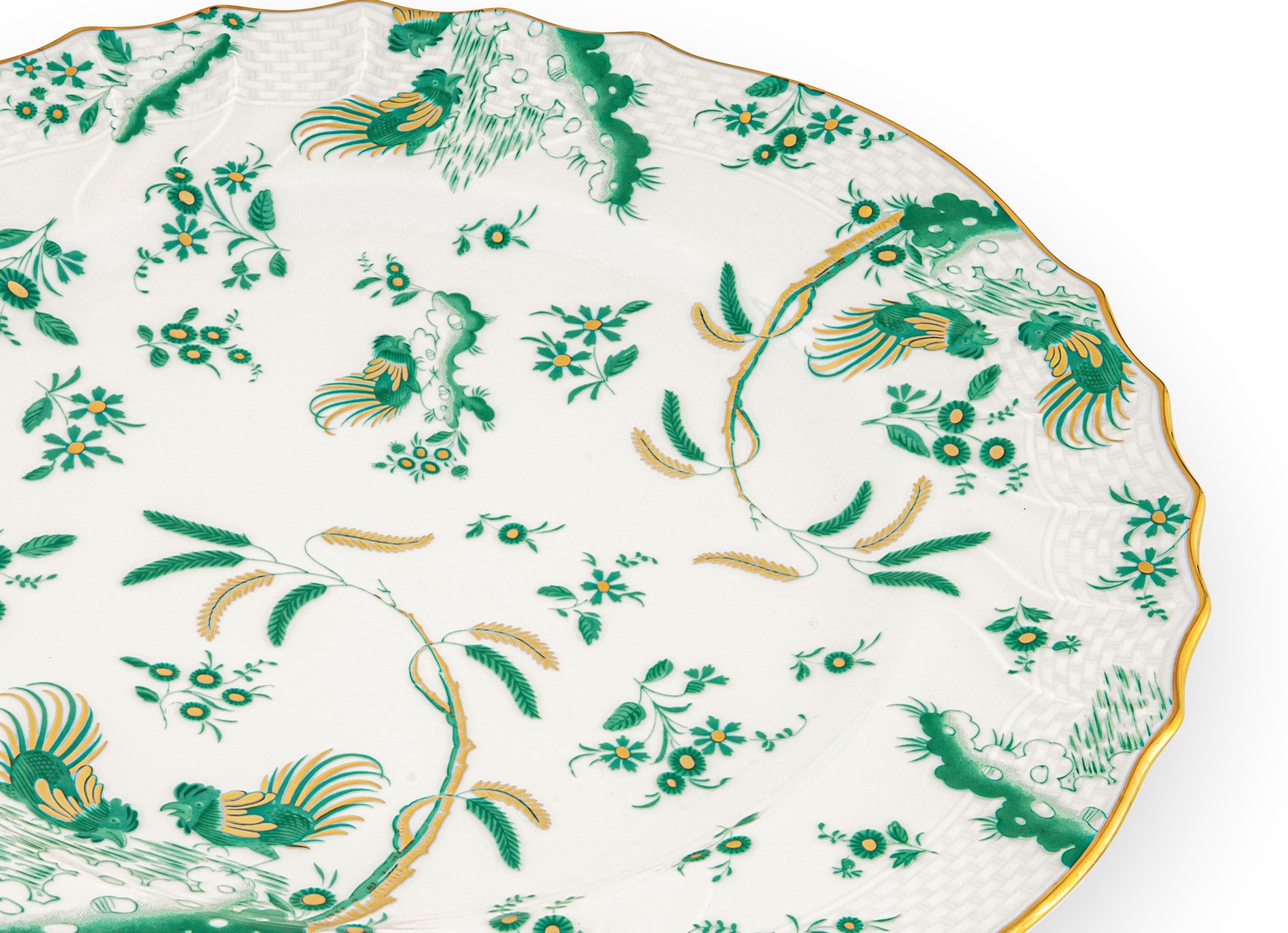 Ginori 1735, Oro Di Doccia, Flat plate