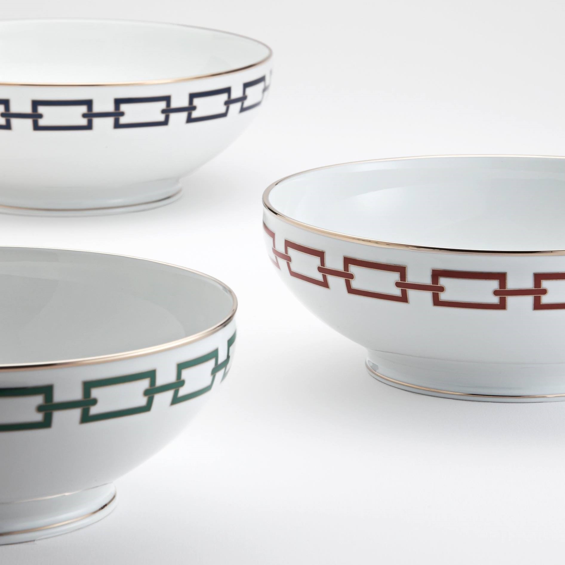 Ginori 1735, Catene Zaffiro, Salad bowl
