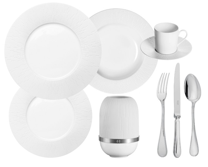 Haviland Infini White dinnerware collection