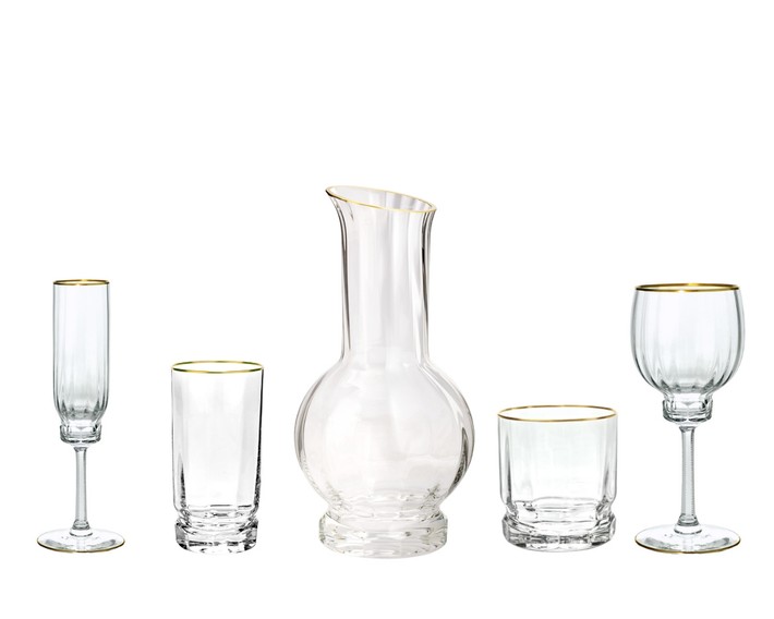 Theresienthal Delphi crystal glassware