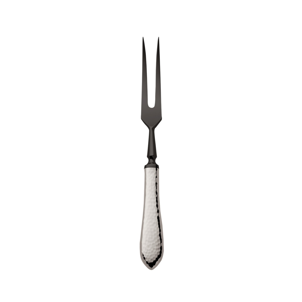 Robbe & Berking, Martelé cutlery, Silver plated, Carving fork frozen black