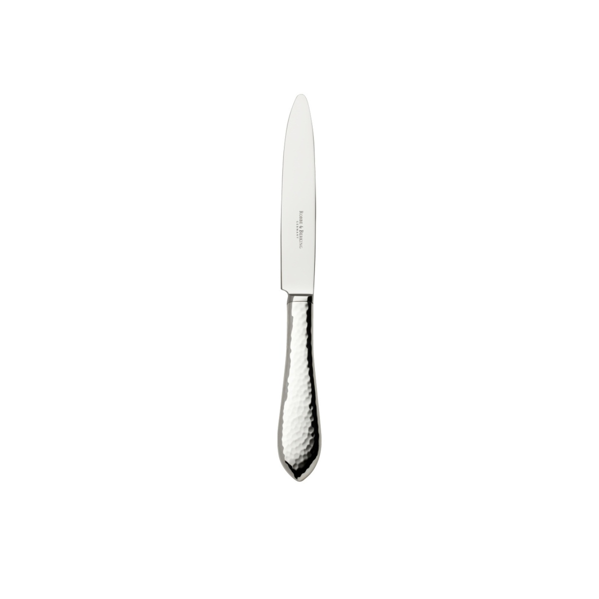 Robbe & Berking, Martelé cutlery, Silver plated, Dessert knife