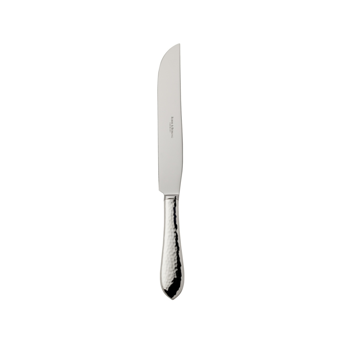 Robbe & Berking, Martelé cutlery, sterling silver, Carving knife