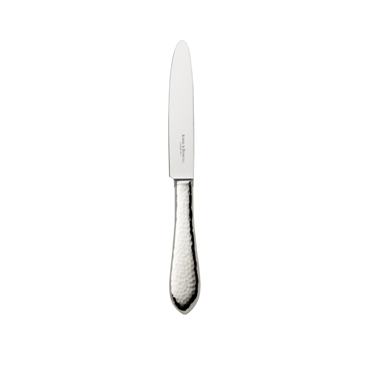 Robbe & Berking, Martelé cutlery, sterling silver, Menu knife