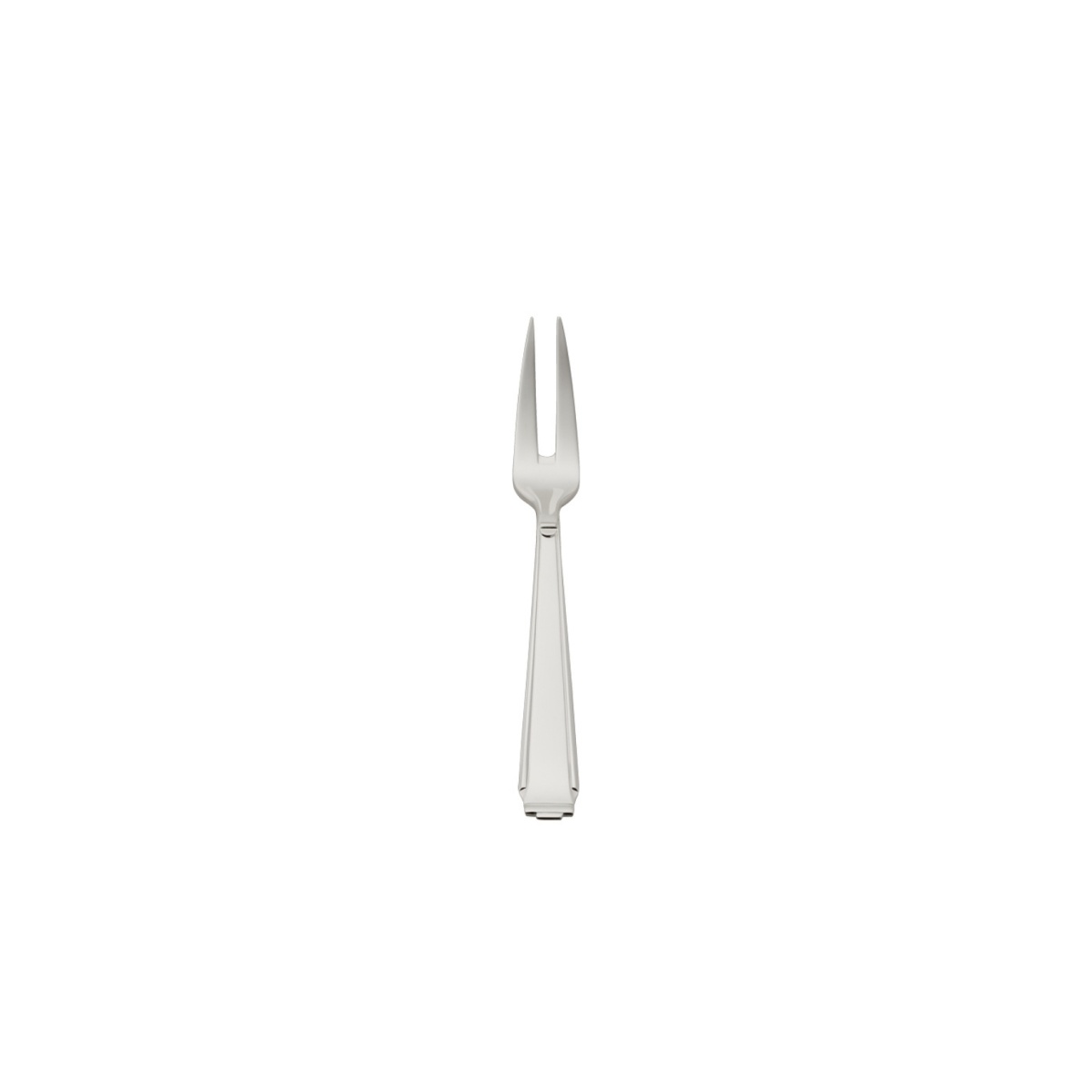 Robbe & Berking, Art Deco cutlery, sterling silver, Meat fork, small