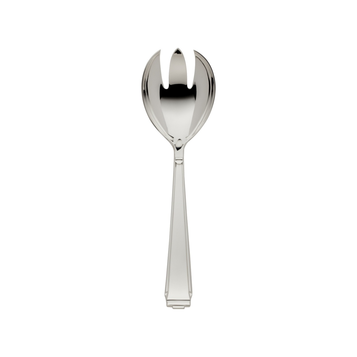 Robbe & Berking, Art Deco cutlery, sterling silver, Salad serving fork, large
