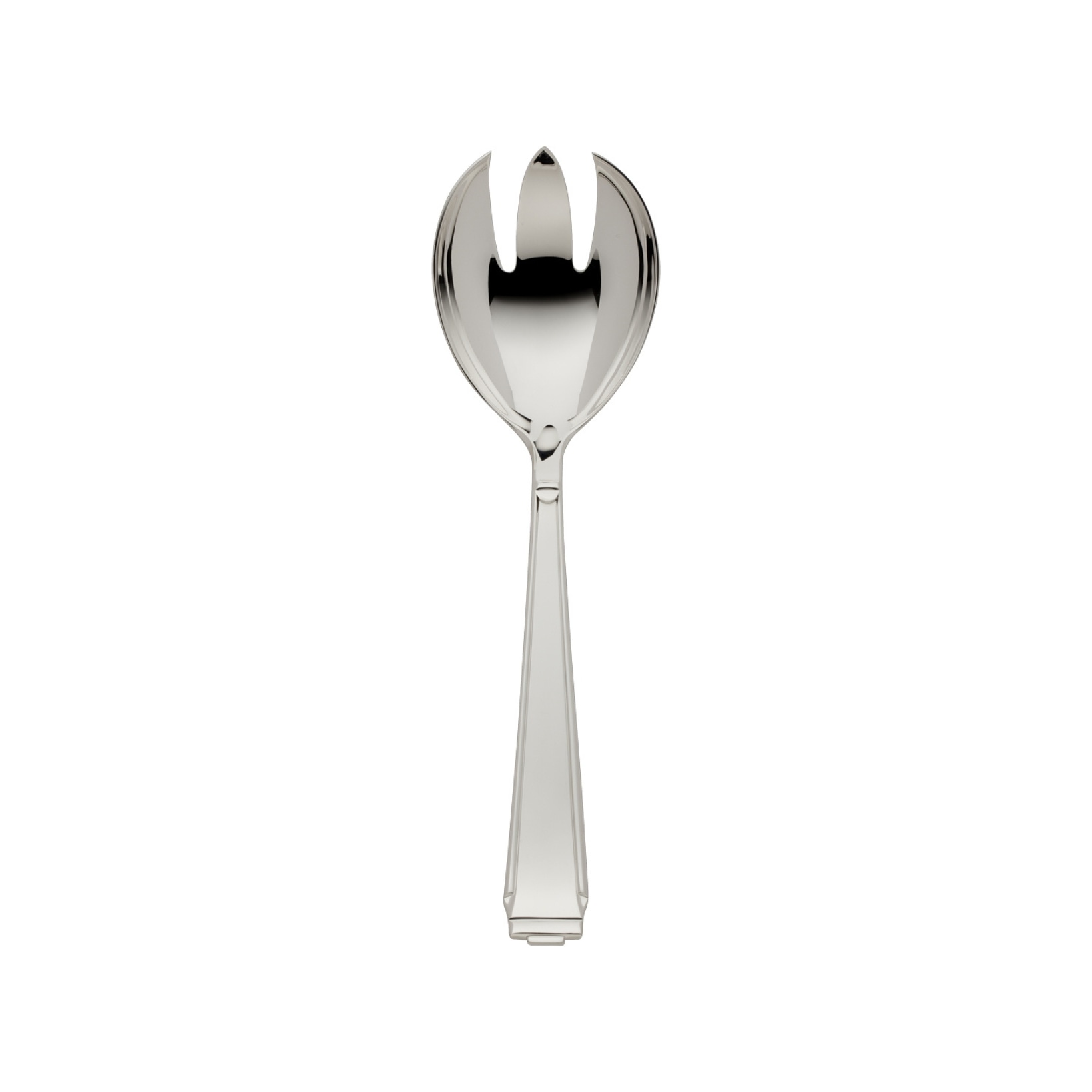 Robbe & Berking, Art Deco cutlery, sterling silver, Salad serving fork, large