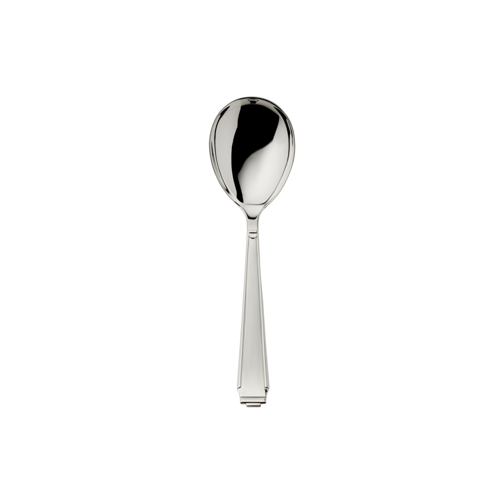 Robbe & Berking, Art Deco cutlery, Silver plated, Salad Serving Spoon
