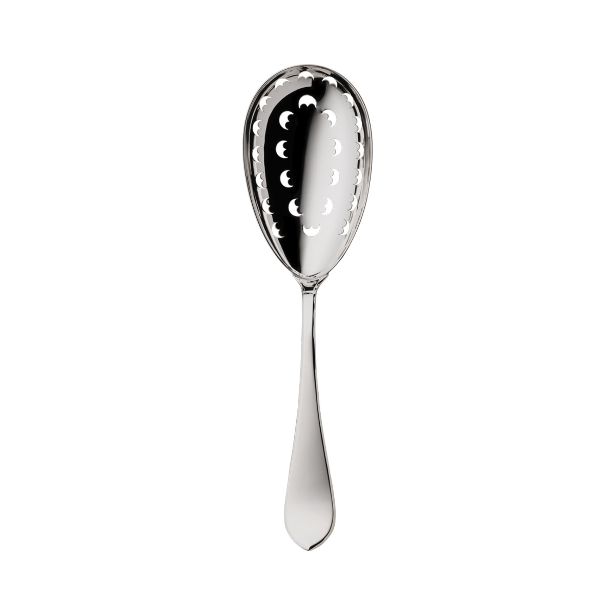 Robbe & Berking, Eclipse cutlery, sterling silver, Serving spoon pierced
