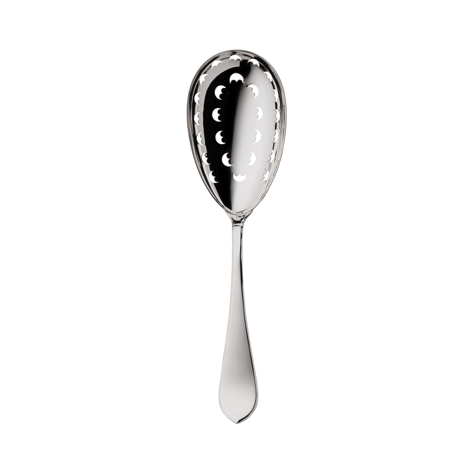 Robbe & Berking, Eclipse cutlery, Silver plated, Serving spoon pierced