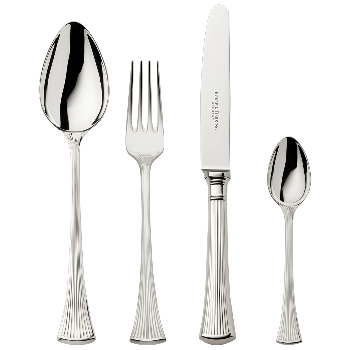 Robbe & Berking, Avenue cutlery, Silver plated, 24-piece set