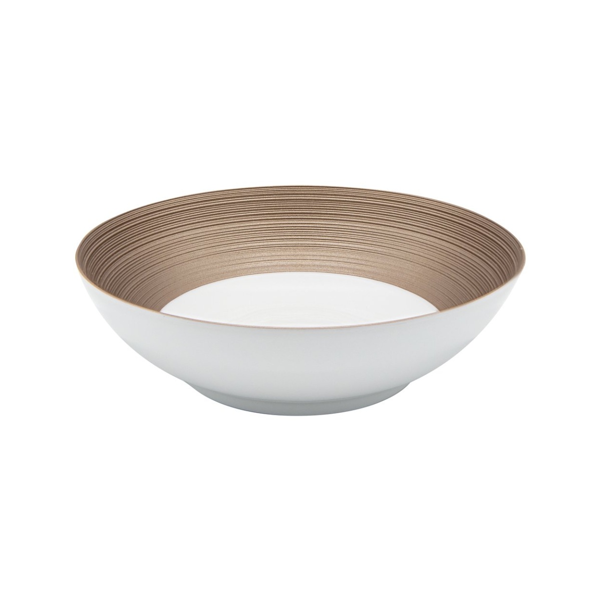 J.L Coquet, Hémisphère Grey Metallic, Salad bowl, large