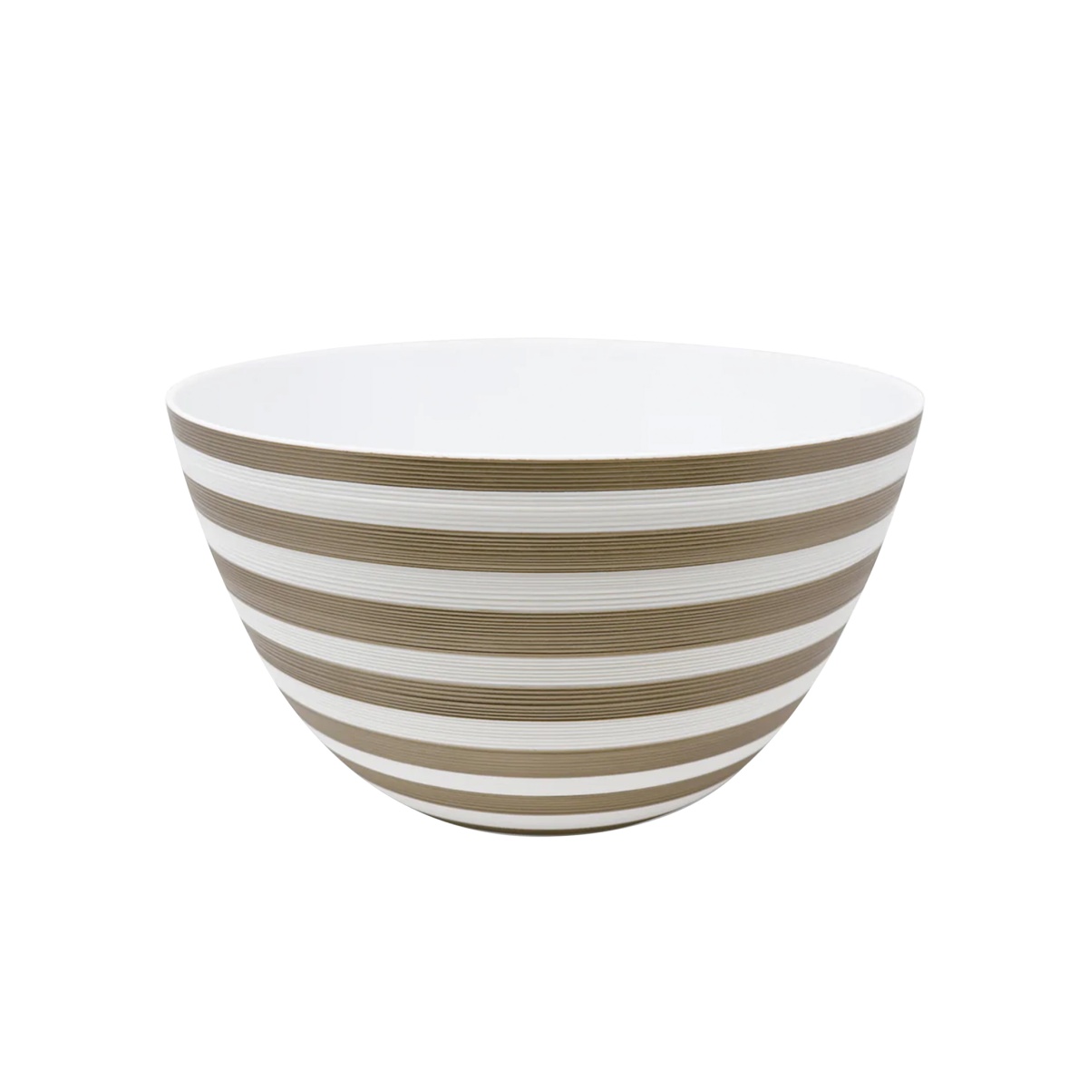 J.L Coquet, Hémisphère Grey Metallic, Salad serving bowl medium