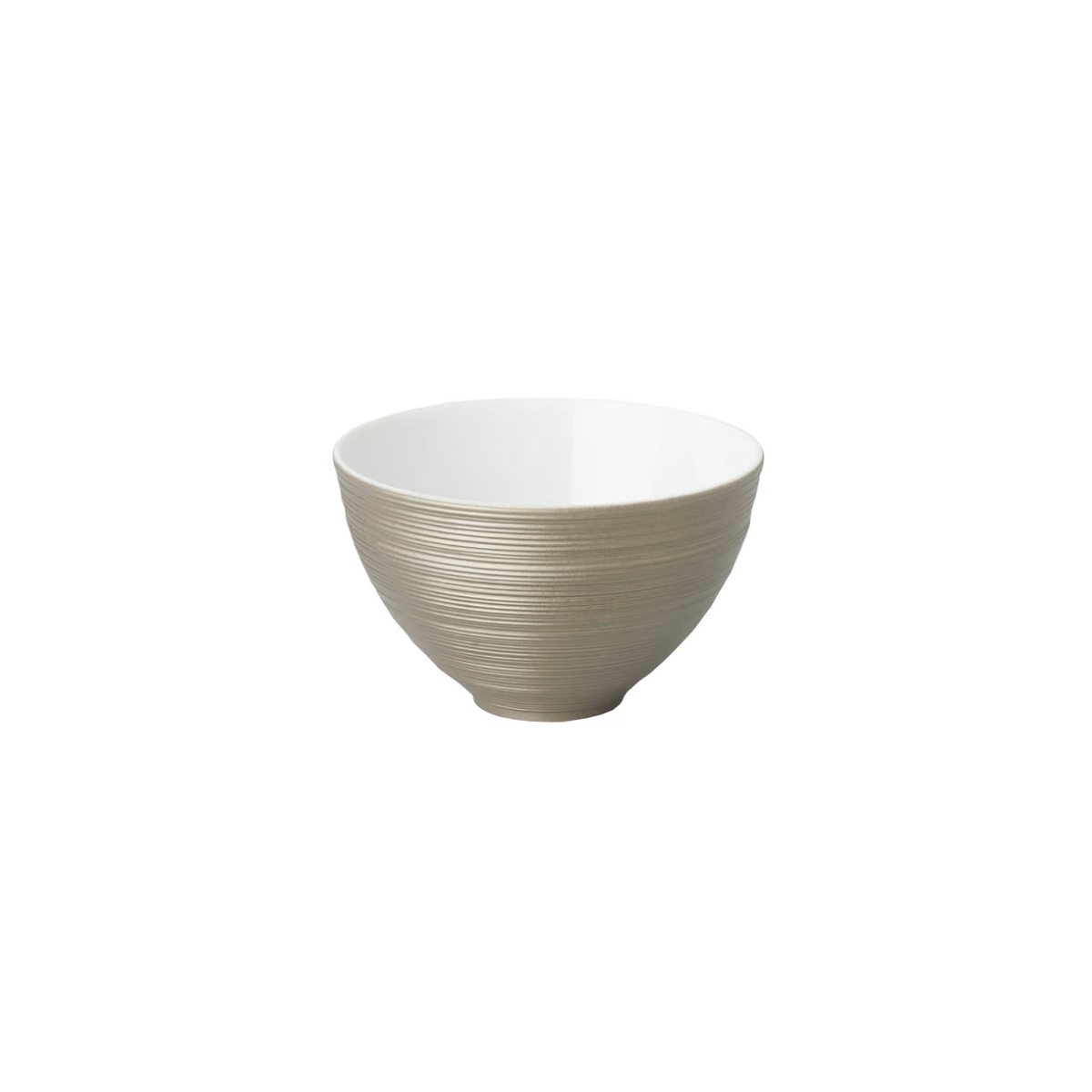 J.L Coquet, Hémisphère Grey Metallic, Bowl medium