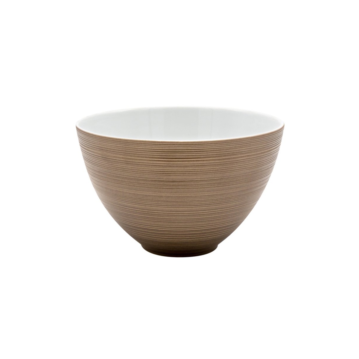 J.L Coquet, Hémisphère Grey Metallic, Salad serving bowl medium