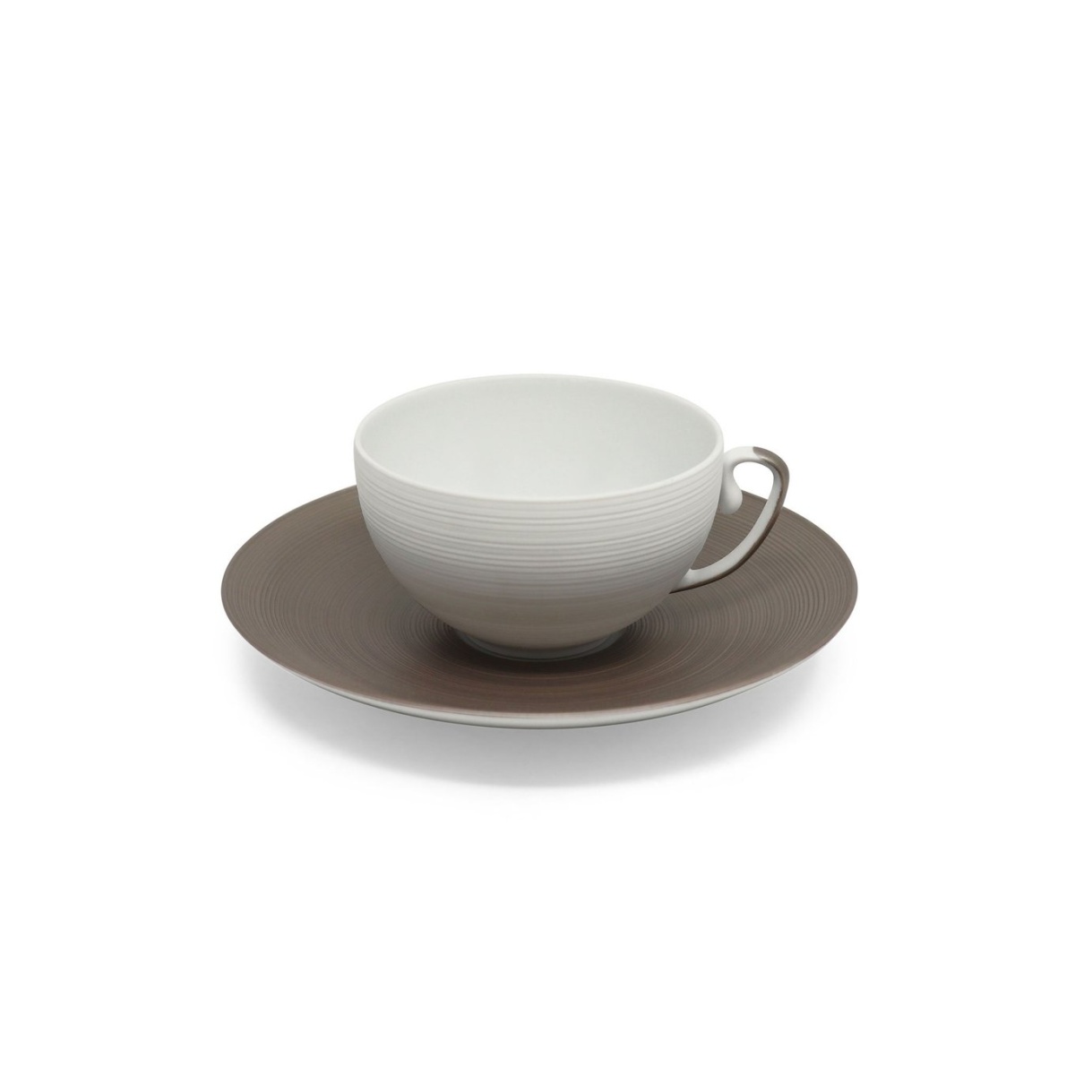 J.L Coquet, Hémisphère Grey Metallic, Tea cup