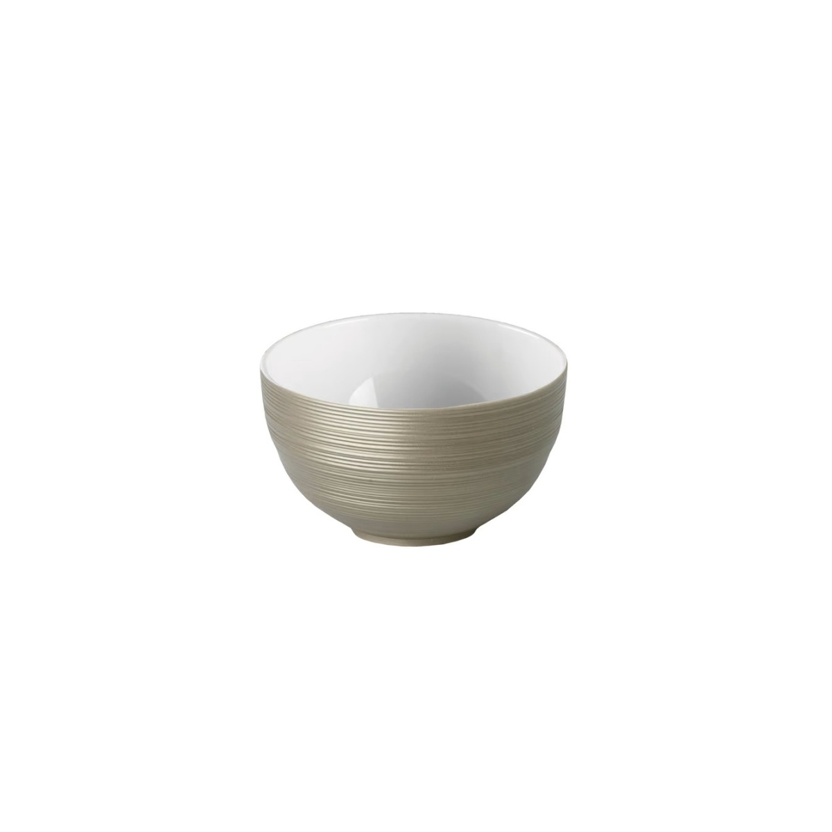 J.L Coquet, Hémisphère Grey Metallic, Rice bowl