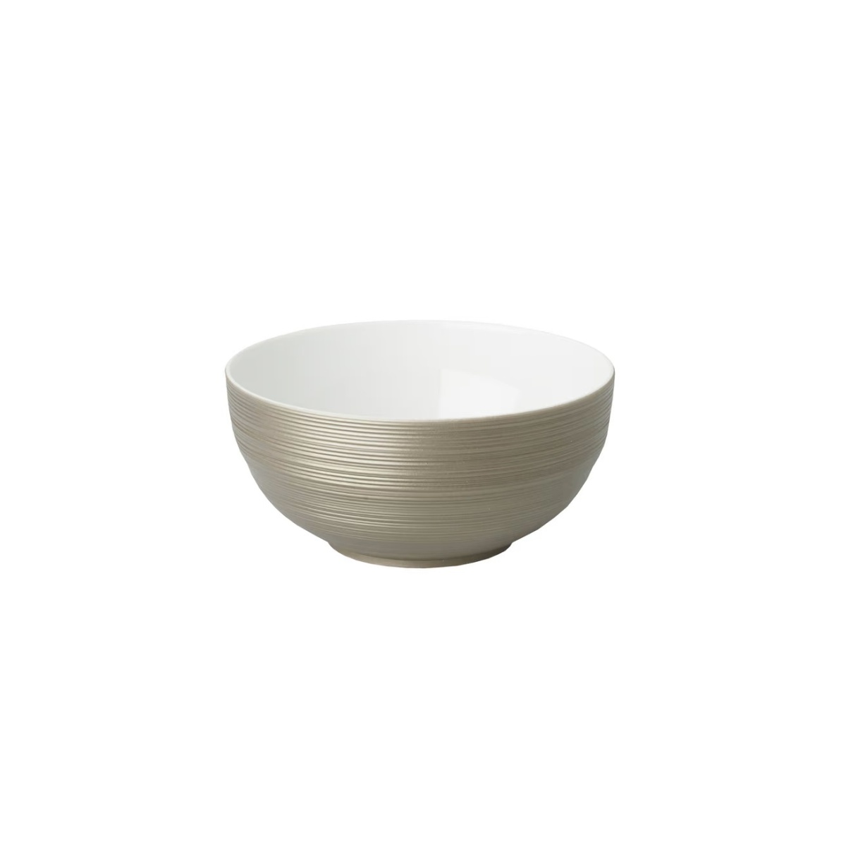J.L Coquet, Hémisphère Grey Metallic, Soup bowl
