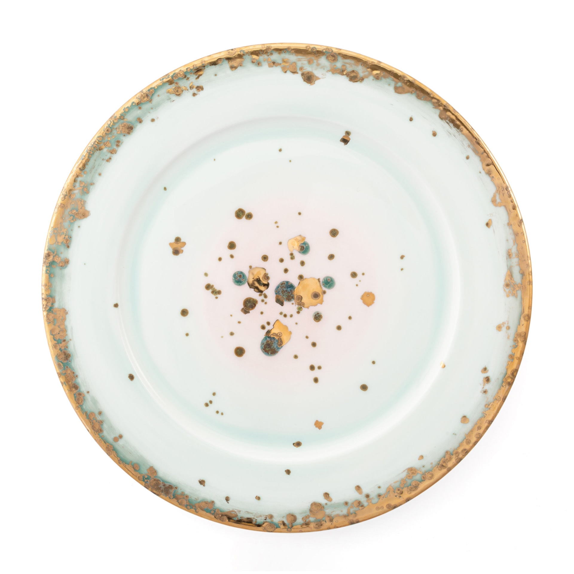 Coralla Maiuri, Michelangelo, Platter with rim