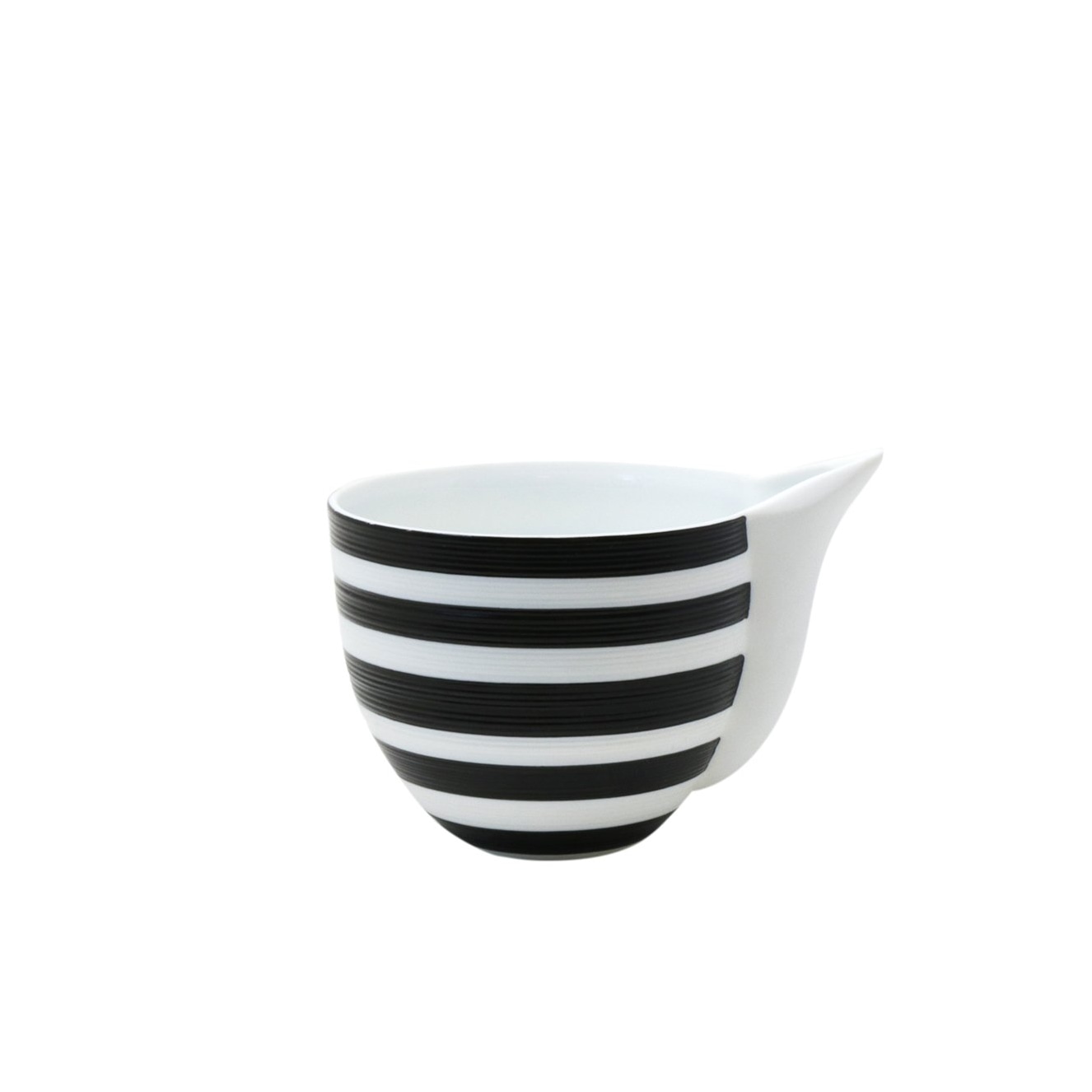 J.L Coquet, Hémisphère Black Bakelite, Creamer, large