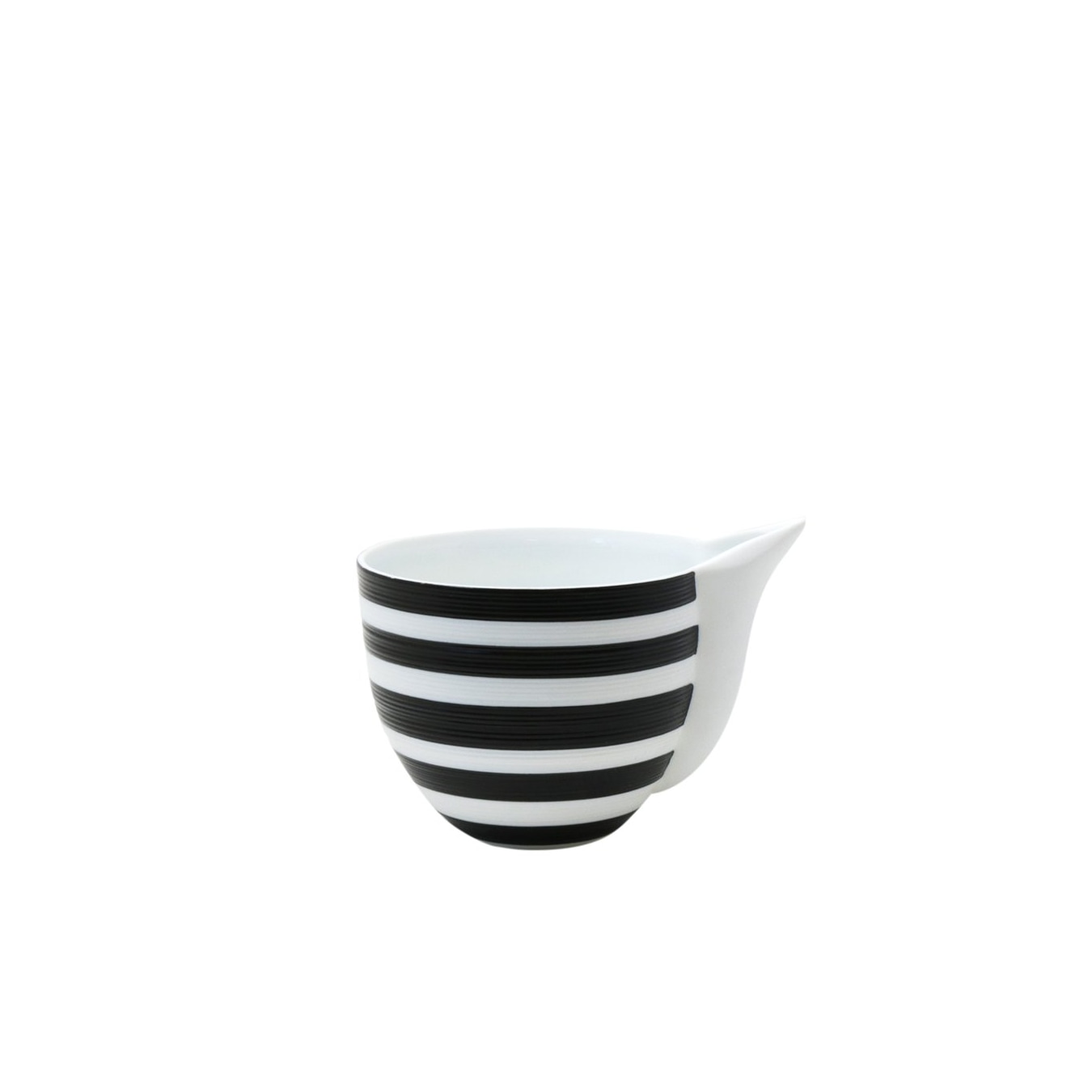 J.L Coquet, Hémisphère Black Bakelite, Creamer, small