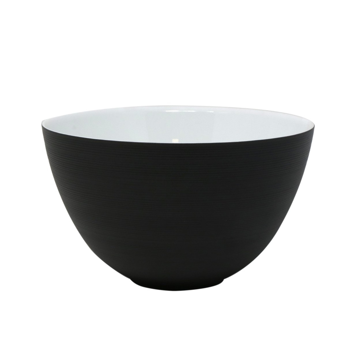 J.L Coquet, Hémisphère Black Bakelite, Salad serving bowl, maxi
