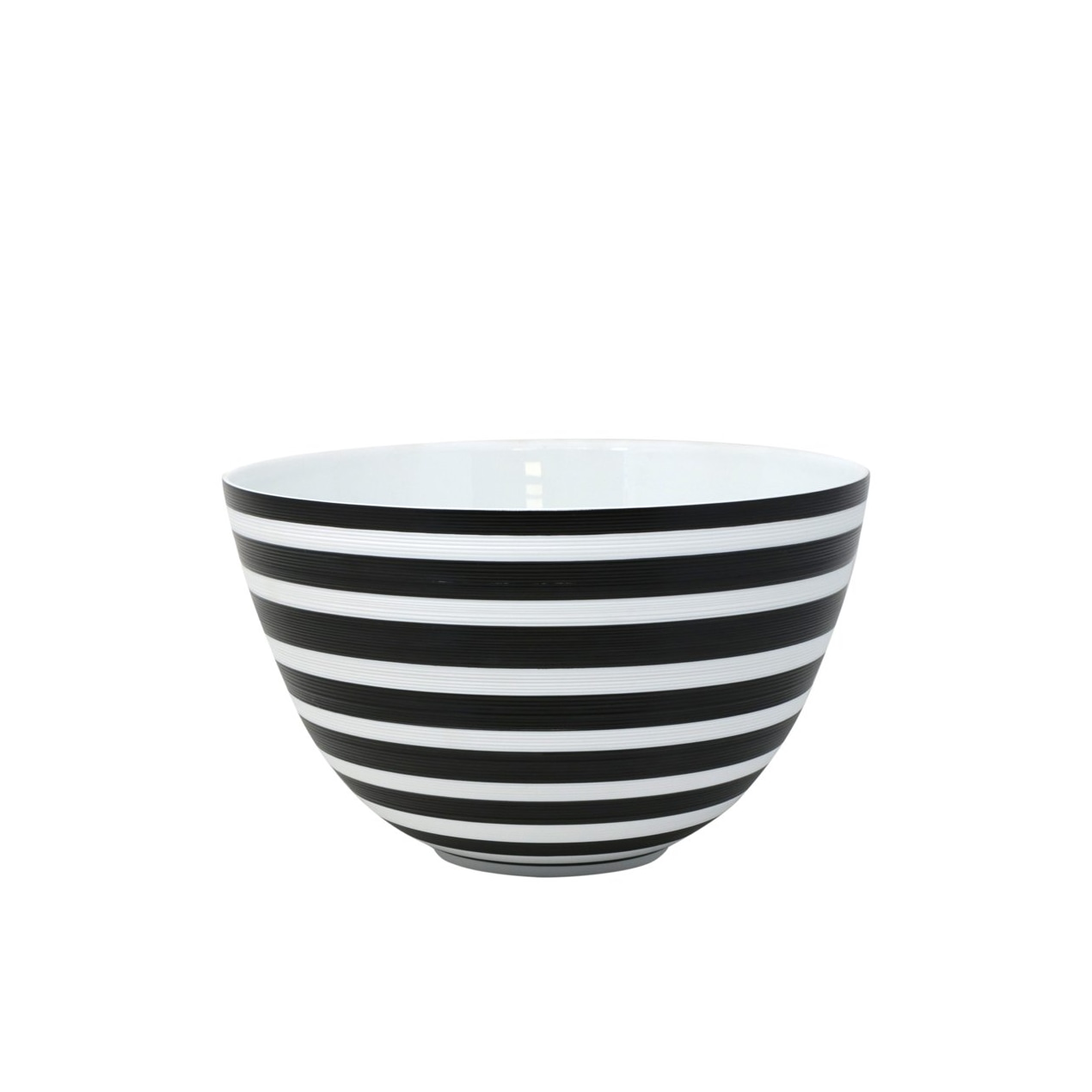 J.L Coquet, Hémisphère Black Bakelite, Salad serving bowl, medium