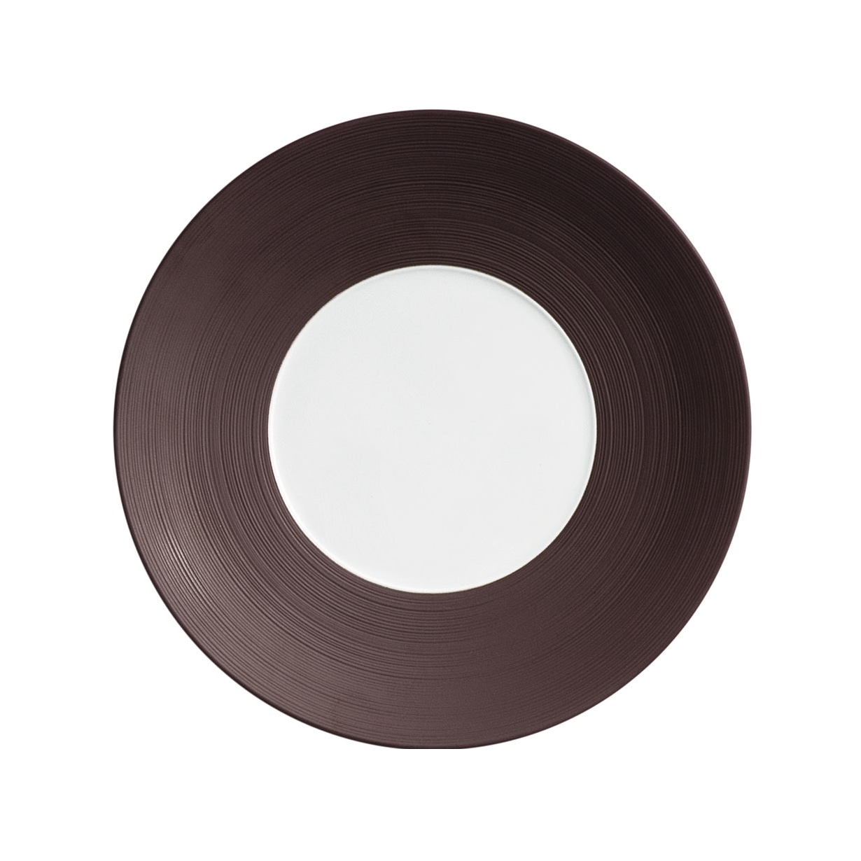 J.L Coquet, Hémisphère Sepia, 29cm plate