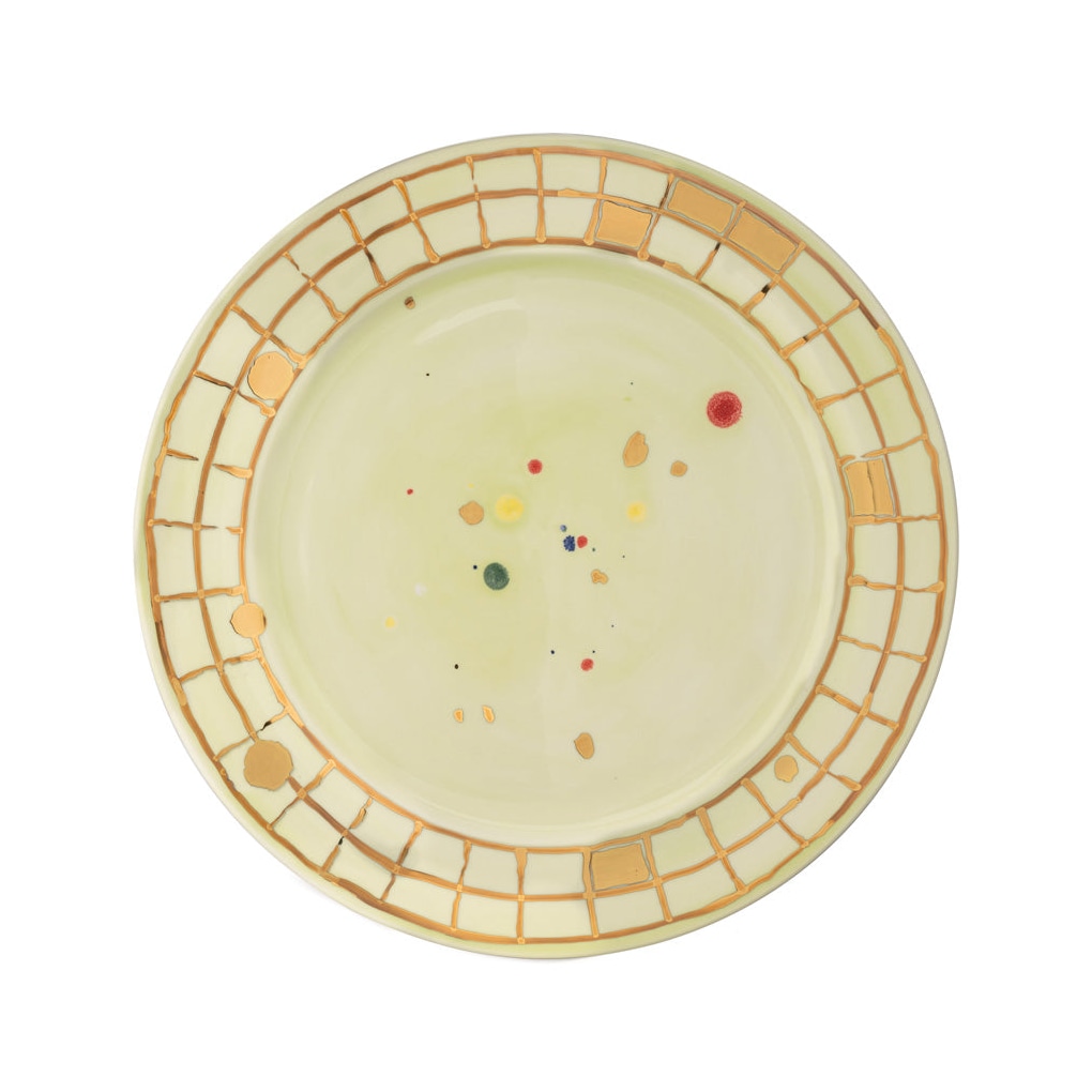 Coralla Maiuri, Amelia, Presentation plate with rim