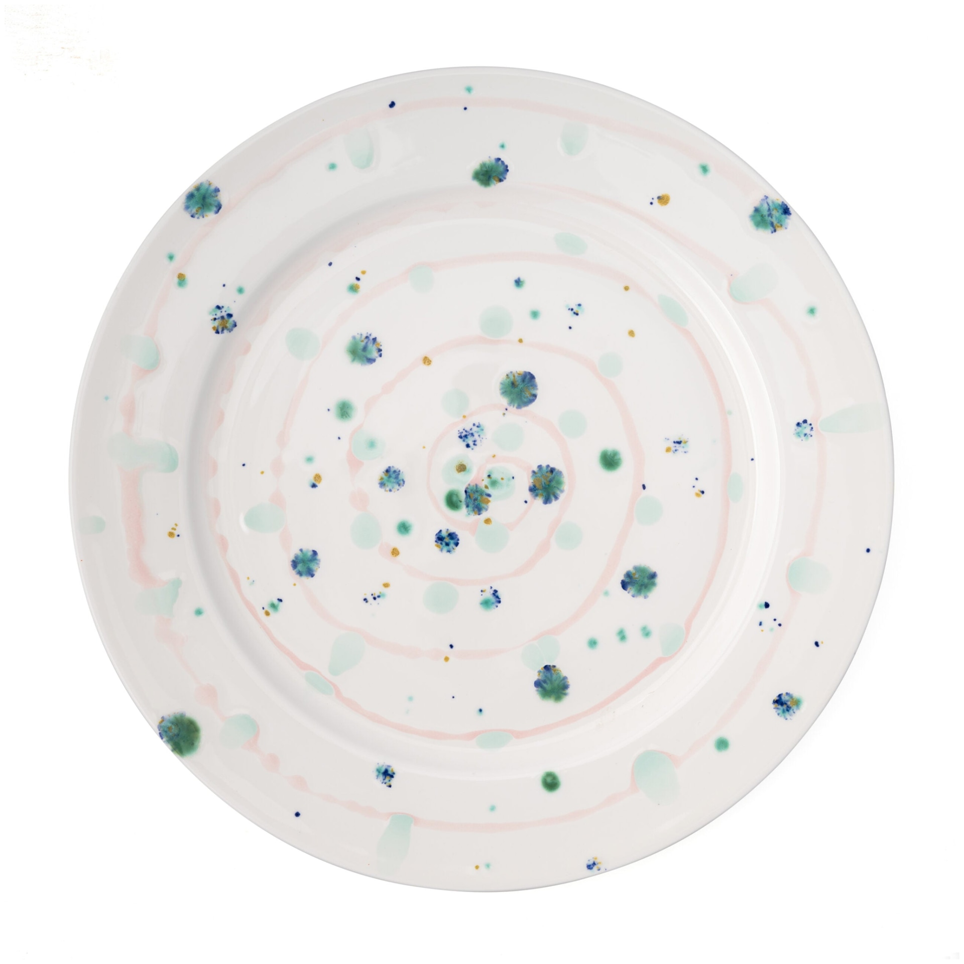 Coralla Maiuri, Winter, Platter with rim