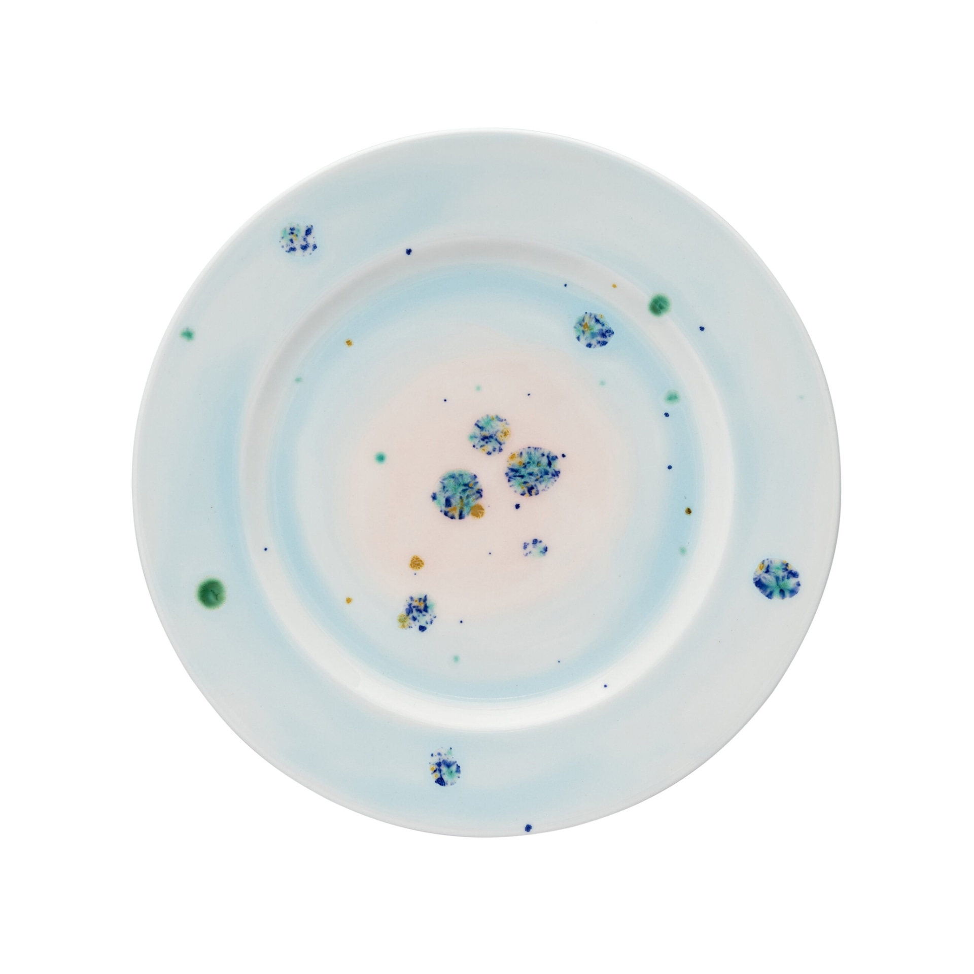 Coralla Maiuri, Winter, Dinner plate with rim
