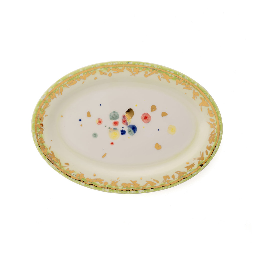 Coralla Maiuri, Amelia, Oval platter with rim