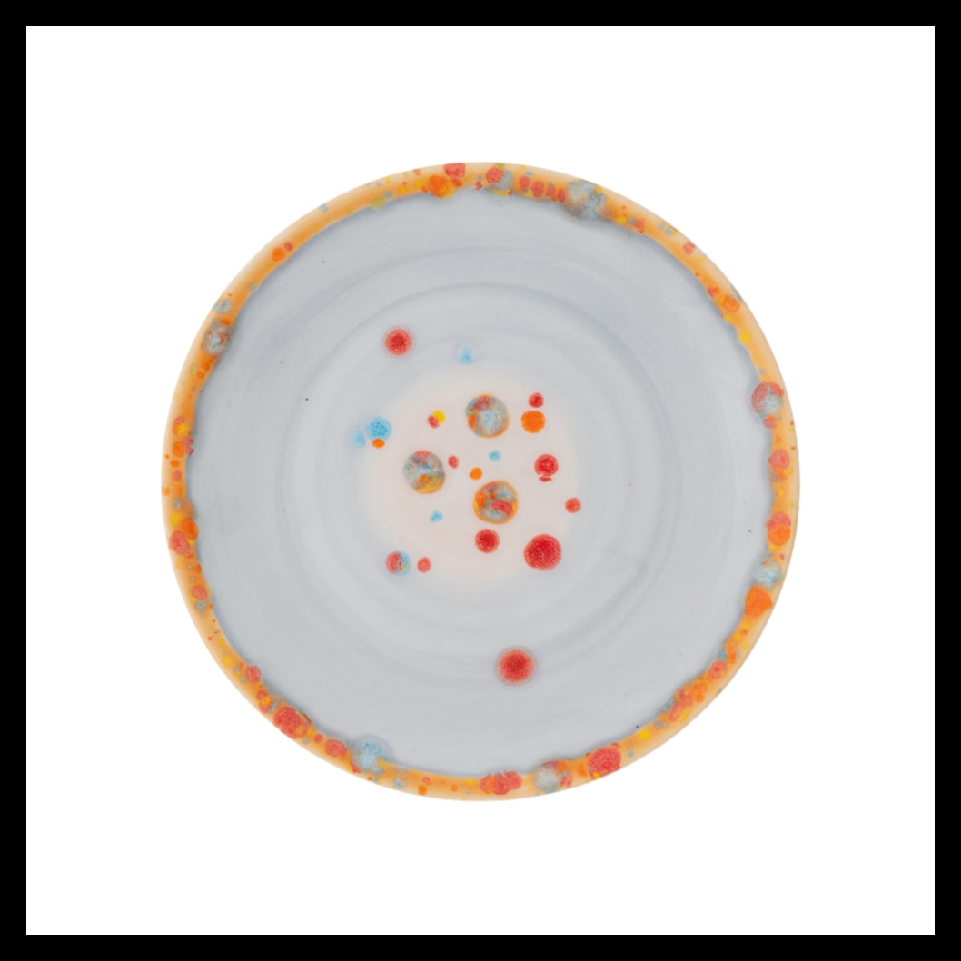 Coralla Maiuri, Gray, Dessert plate