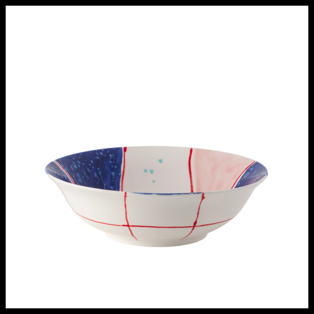 Coralla Maiuri, Tartan, Salad bowl, large