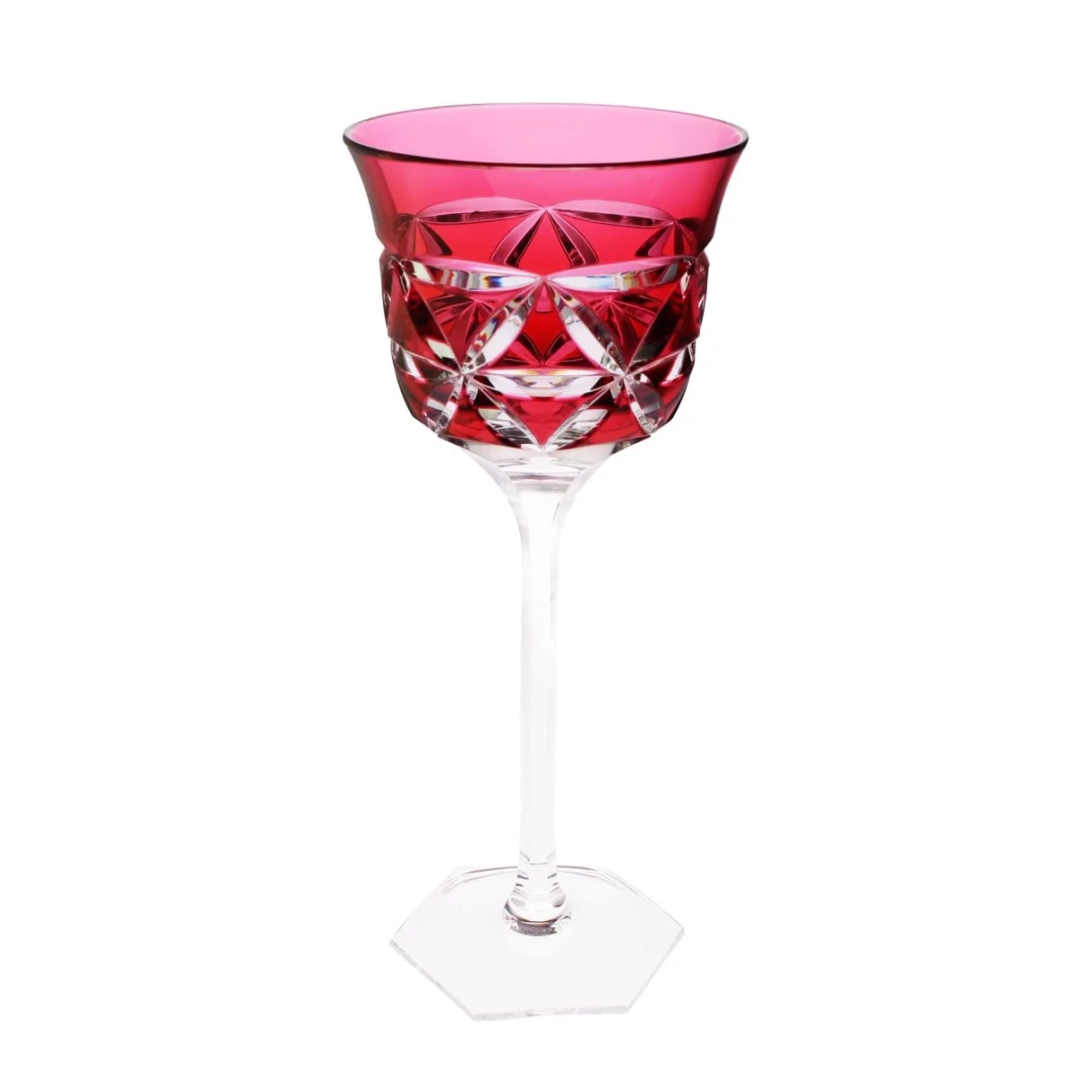 Cristallerie de Montbronn, Rome, Wine glass, light red
