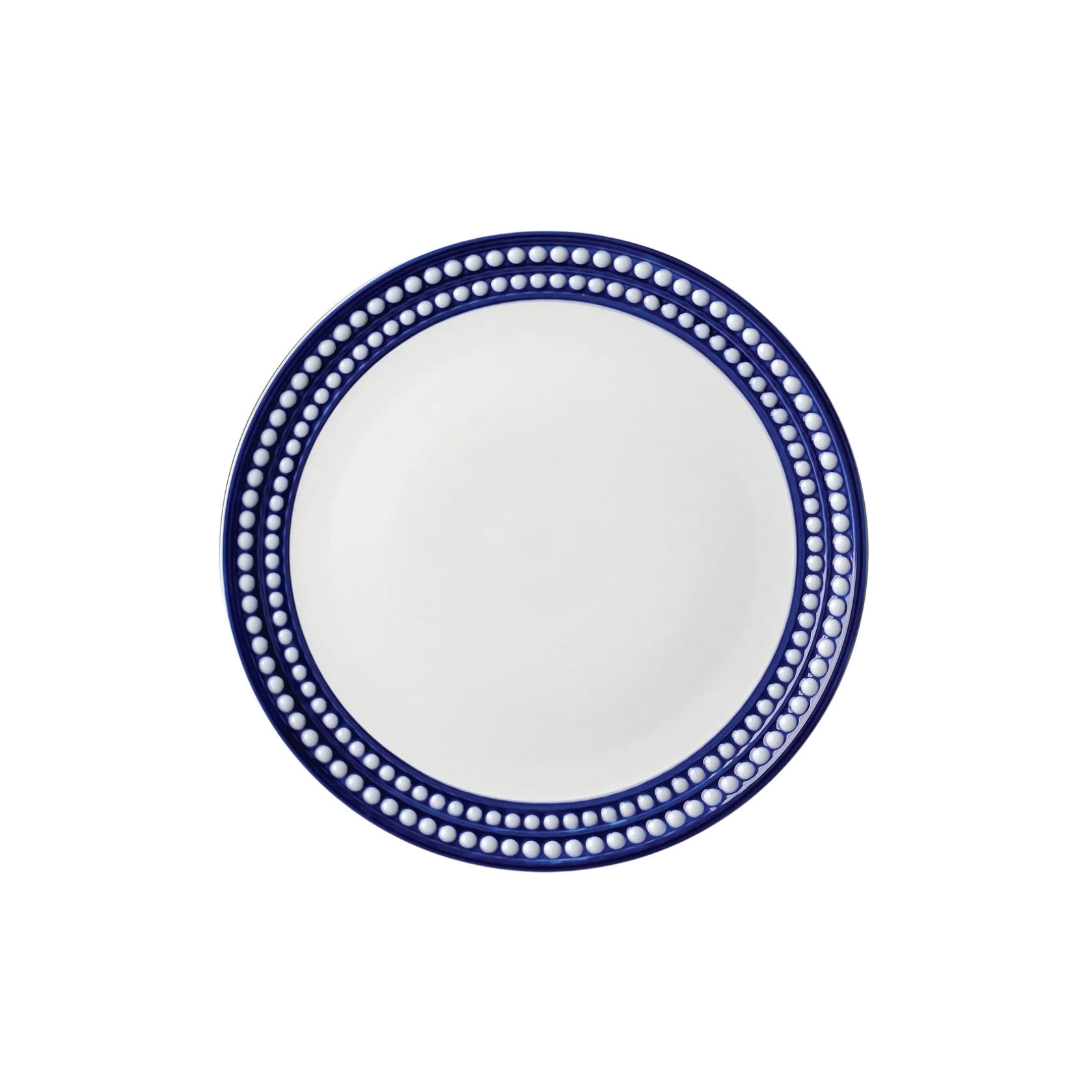 L'Objet, Perlée bleu, Dessert plate