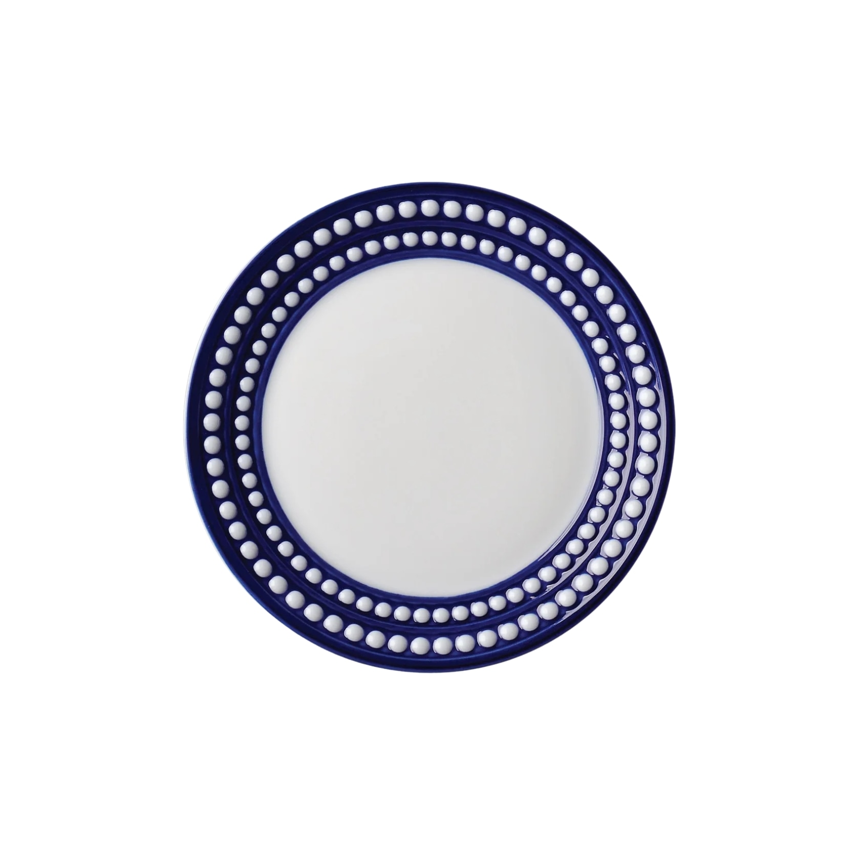 L'Objet, Perlée bleu, Bread and butter plate