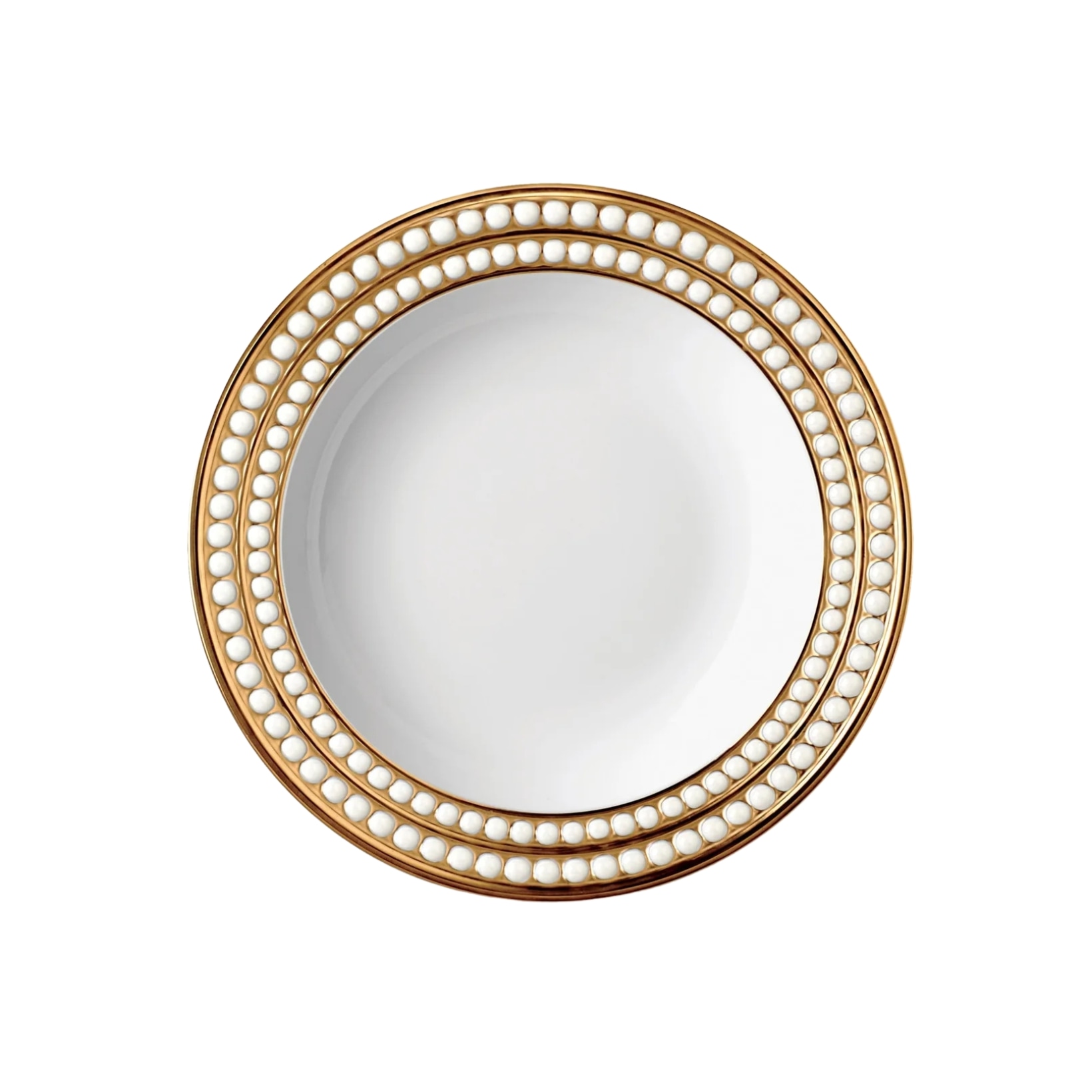 L'Objet, Perlée gold, Soup plate