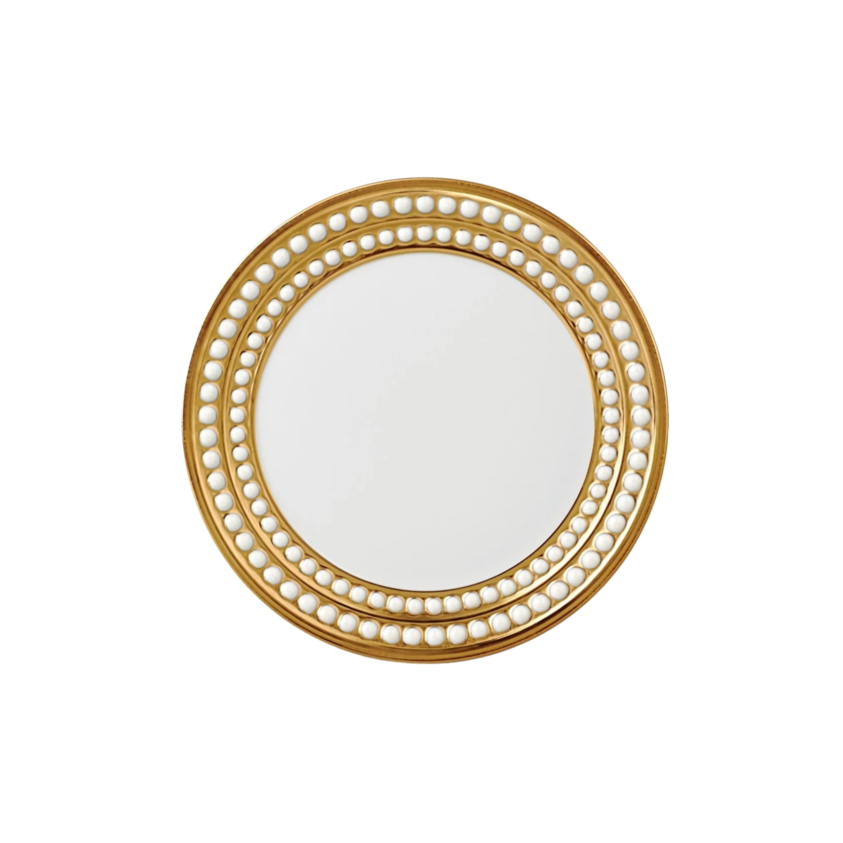 L'Objet, Perlée gold, Bread and butter plate