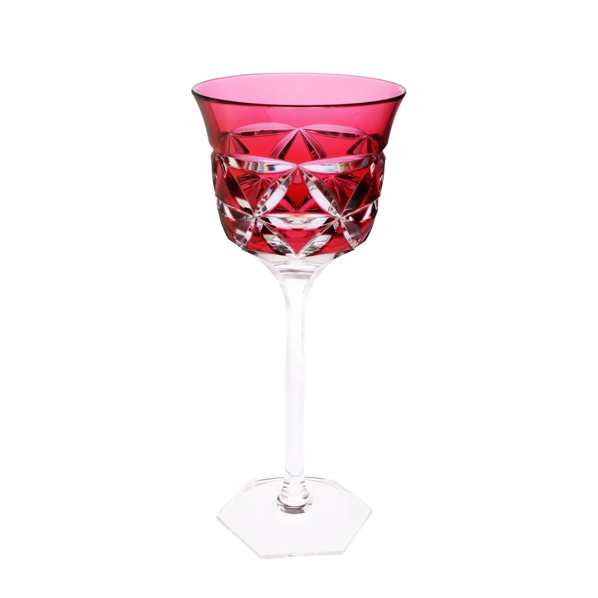 Cristallerie de Montbronn, Rome, White wine glass, light red