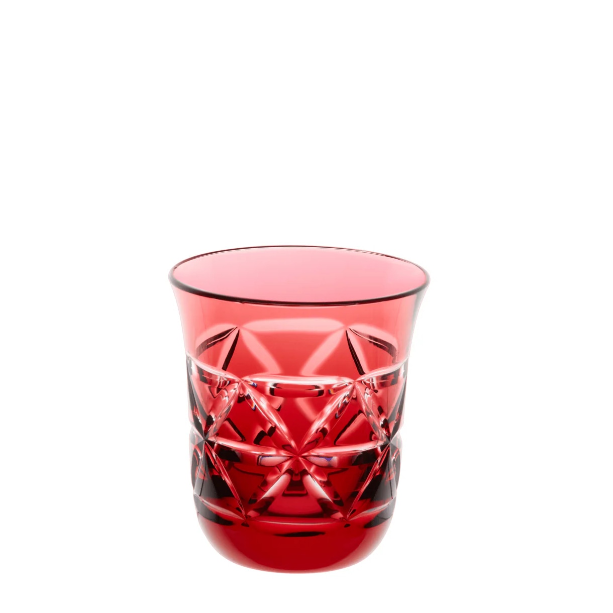 Cristallerie de Montbronn, Rome, Small tumbler, light red