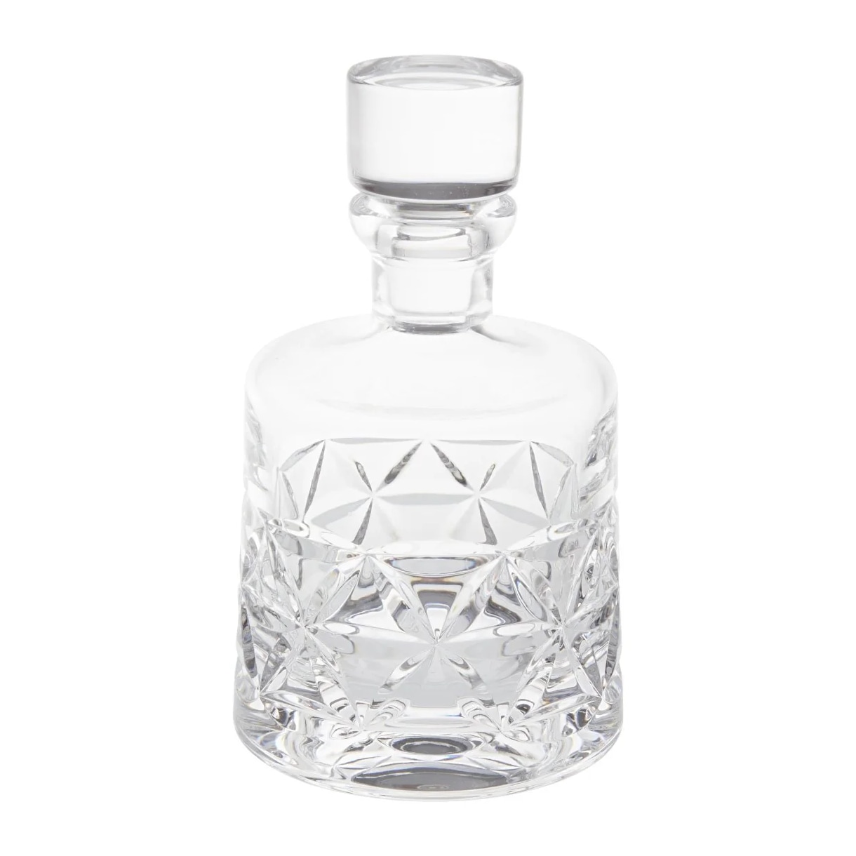 Cristallerie de Montbronn, Rome, Whiskey decanter, clear