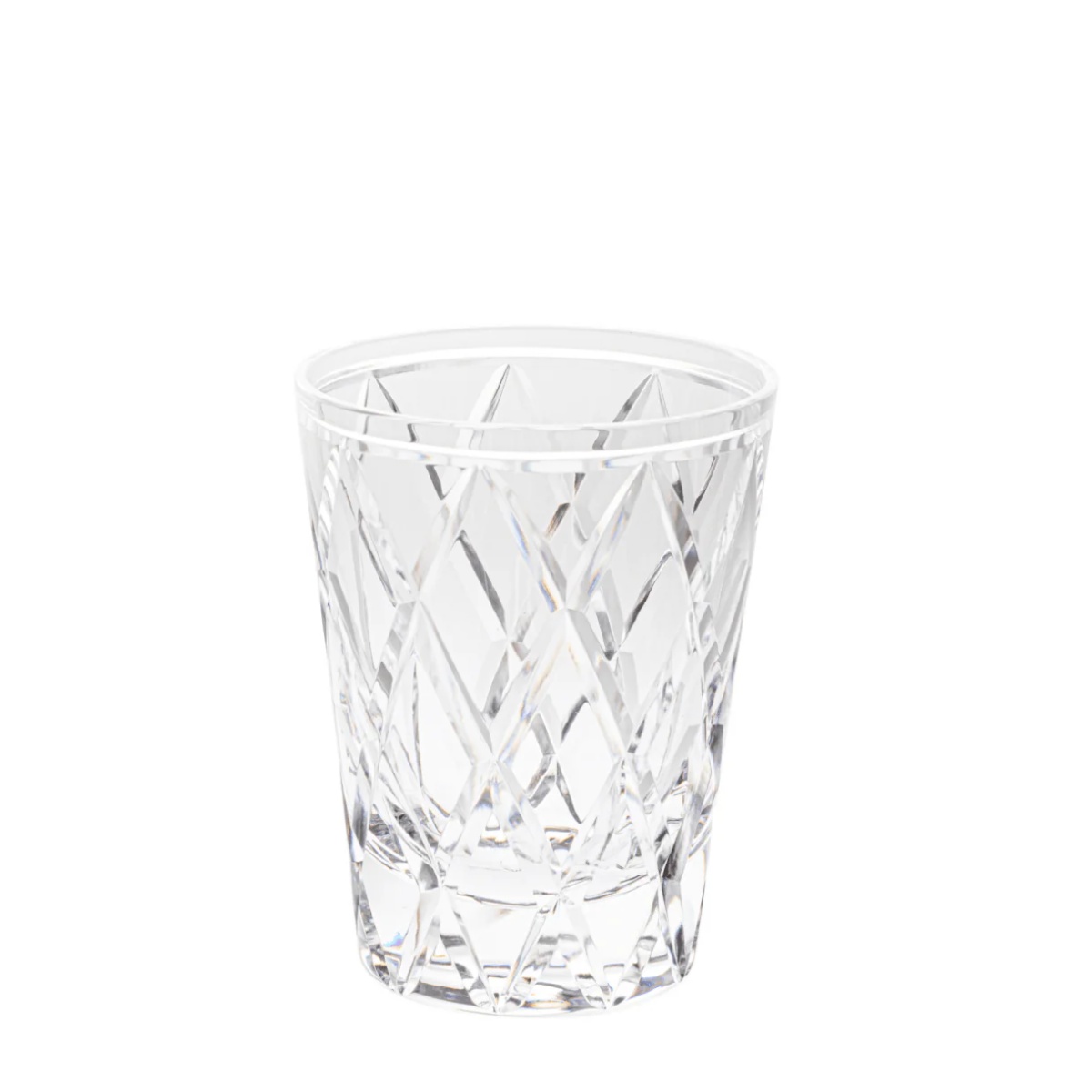 Cristallerie de Montbronn, Harlequin, Tumbler, clear